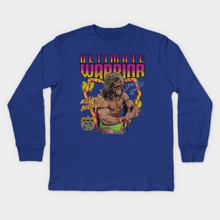 Ultimate Warrior 35th Anniversary Kids Long Sleeve T-Shirt